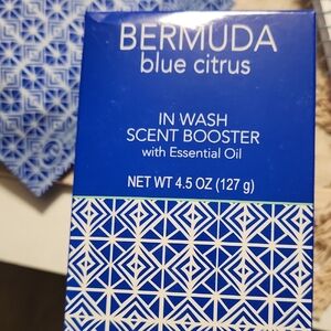 BNIB BERMUDA Blue Citrus In Wash Scent Booster-3 BOXES